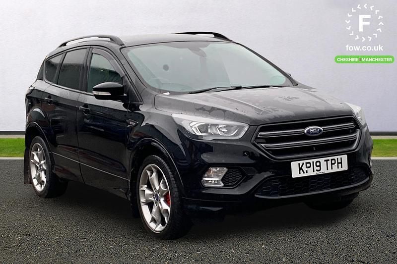 Black Used 2019 Ford Kuga ST-Line SUV | £10,299 (Fair price) - Image 1/3