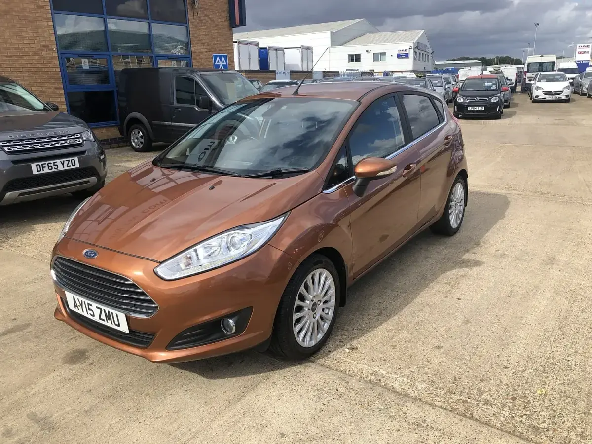 Used Ford Fiesta Titanium 2015 Bronze Hatchback