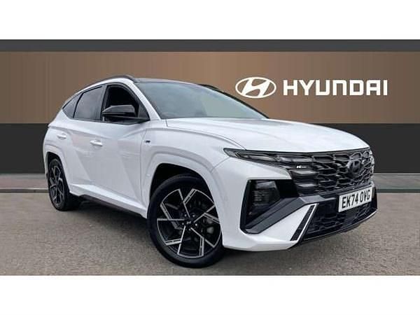 White Used 2024 Hyundai Tucson N Line SUV | £31,265 - Image 1/4