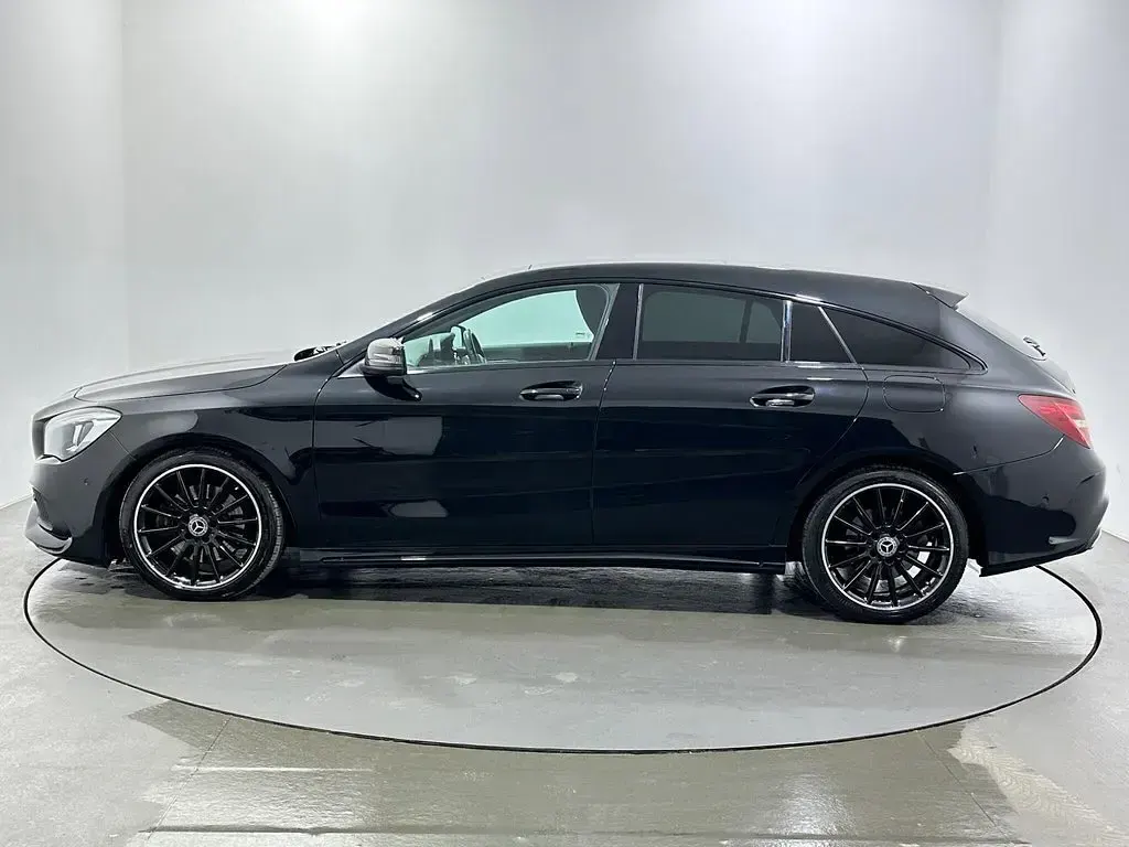 Used Mercedes CLA220 AMG line 2018 Black Coupe