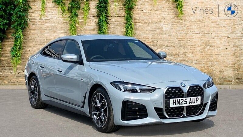 Grey New 2025 BMW 420 Gran Coupé M Sport Coupe | £42,489 - Image 1/4