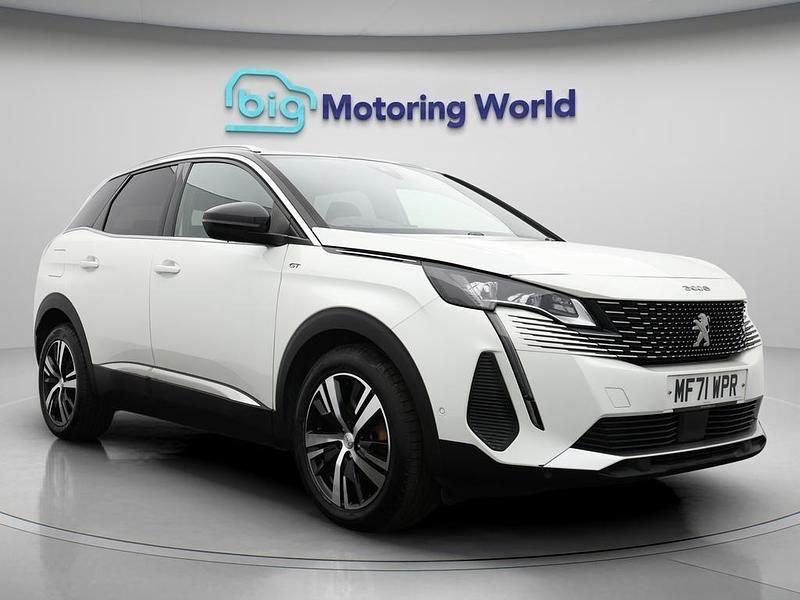 White Used 2021 Peugeot 3008 GTi Hatchback | £12,200 (Fair price) - Image 1/4