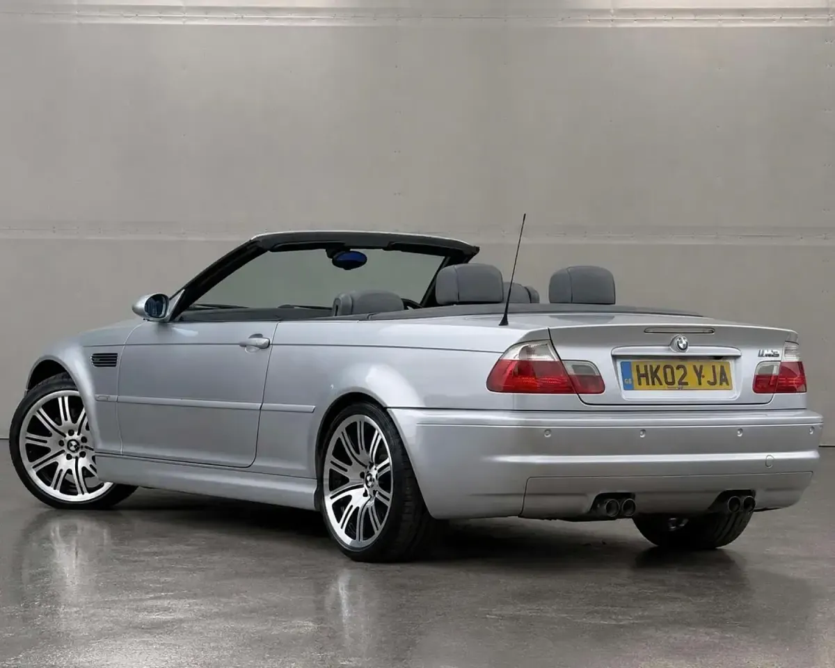 Used BMW M3 Cabriolet Luxury Line 343 HP (252 kW) 2002 Silver Cabriolet