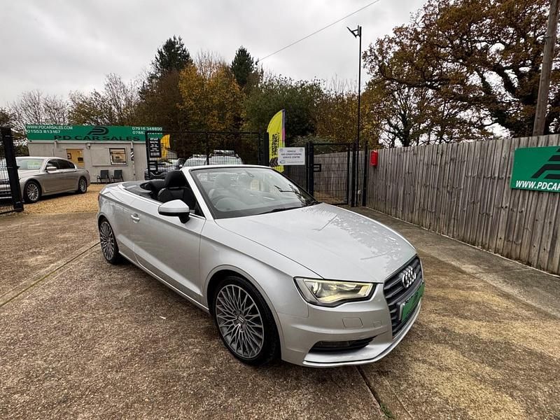 Silver Used 2014 Audi A3 Cabriolet Sport Cabriolet | £5,995 - Image 1/4