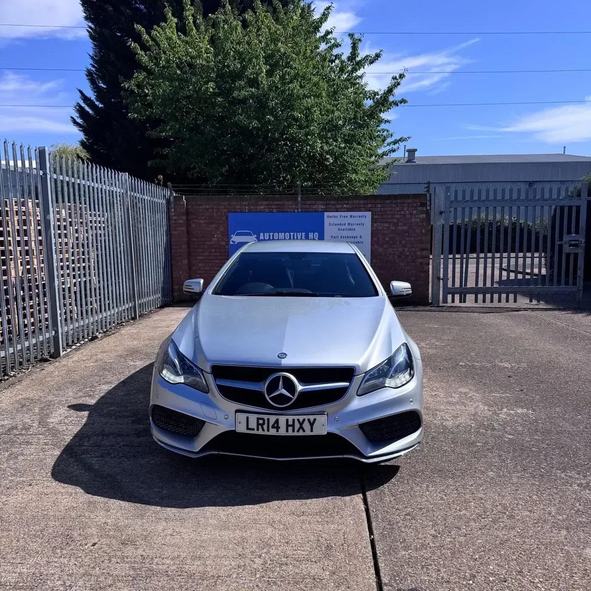 Used Mercedes E220 AMG 2014 Silver Coupe