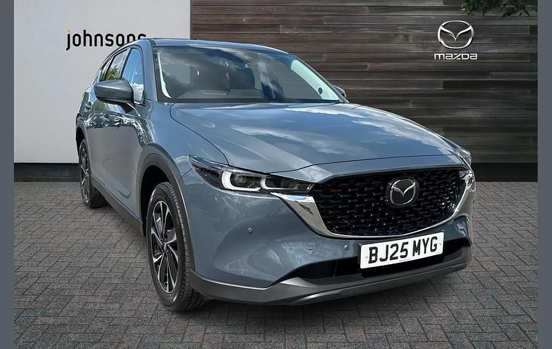 Grey New 2025 Mazda CX-5 Exclusive-Line SUV | £28,700 (Super price) - Image 1/4