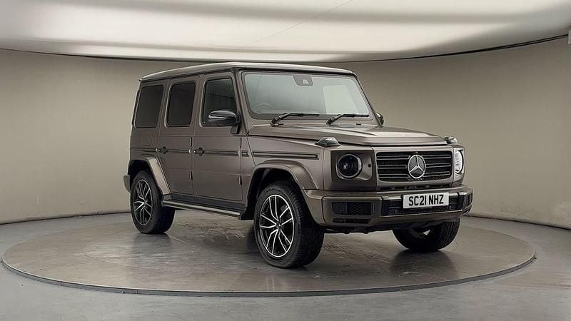 Amg monza grau magno Used 2021 Mercedes G400 AMG line SUV | £90,000 (Expensive) - Image 1/4