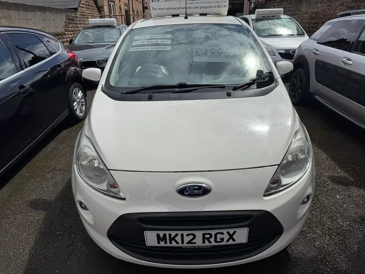 Used Ford Ka Zetec 69 HP (50 kW) 2012 White Hatchback