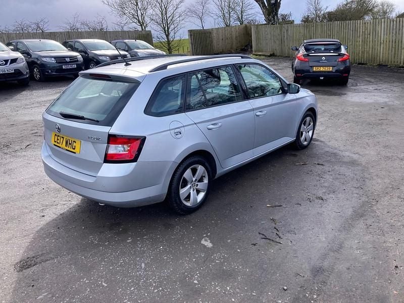 Used Skoda Fabia SE 2017 Silver Estate