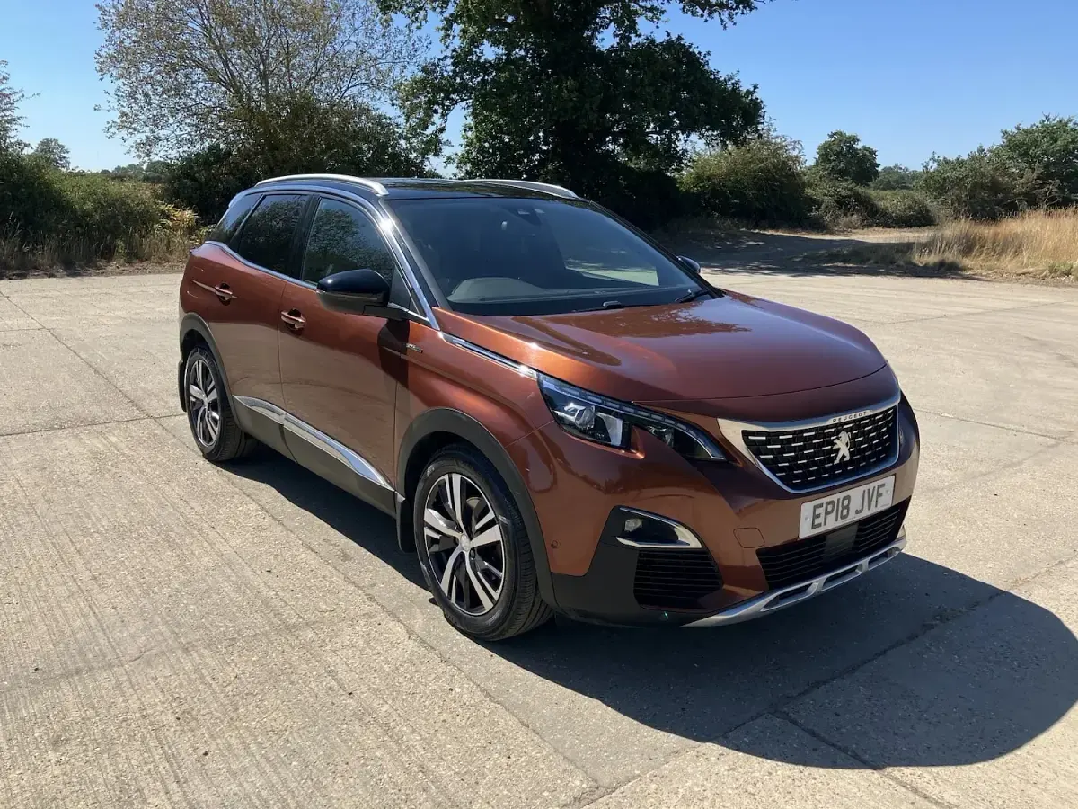 Used Peugeot 3008 GT-line 130 HP (95 kW) 2018 Bronze SUV