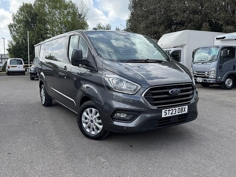 Magnetic (metallic colour) Used 2023 Ford Transit Custom Limited | £22,750 (A bit pricey) - Image 1/4