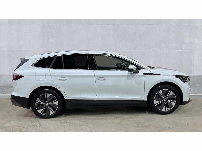 Used Skoda Enyaq iV 154 kW (210 HP) 2024 Moon white metallic SUV
