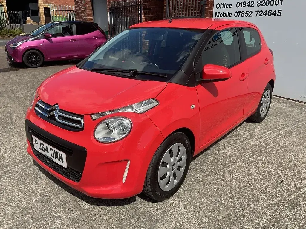 Used Citroën C1 Feel 68 HP (50 kW) 2014 Orange Hatchback