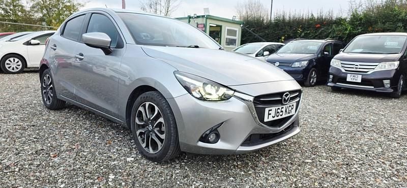 Silver Used 2015 Mazda 2 Hatchback | £7,395 (Super price) - Image 1/4