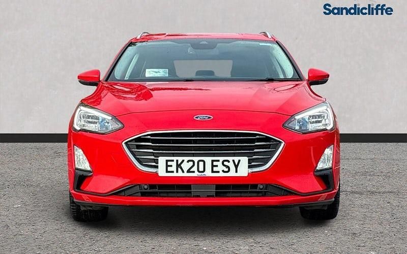Used Ford Focus Titanium X 120 HP (88 kW) 2020 Race red (standard paint) Estate