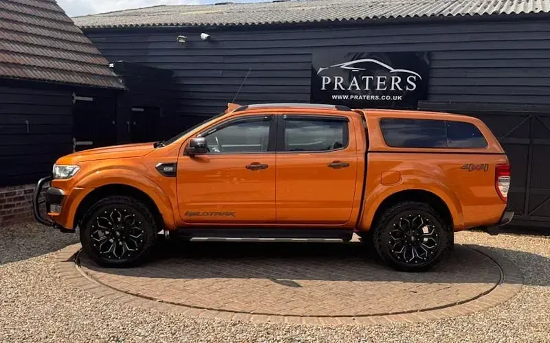 Used Ford Ranger Wildtrack 200 HP (147 kW) 2018 Orange Pickup
