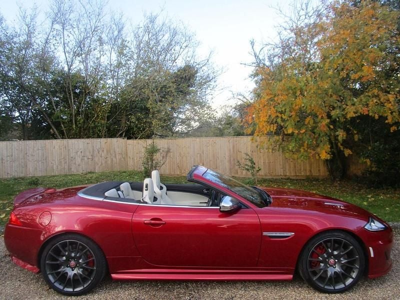 Red Used 2014 Jaguar XK R Cabriolet | £30,995 - Image 1/4
