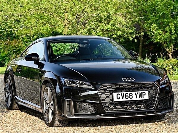 Mythos black metallic Used 2019 Audi TT S-Line Coupe | £27,995 (Expensive) - Image 1/1