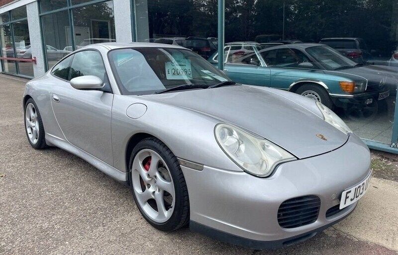 Silver Used 2003 Porsche 911 Carrera 4 Coupe | £20,995 - Image 1/4