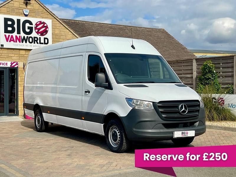 White Used 2022 Mercedes Sprinter Progressive Van | £20,994 (Fair price) - Image 1/2