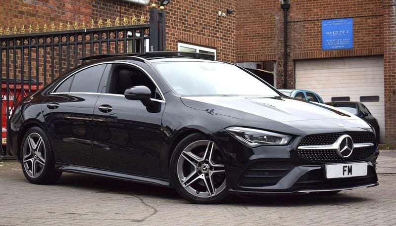 Used Mercedes CLA180 AMG Line Premium Plus 2020 Black Sedan