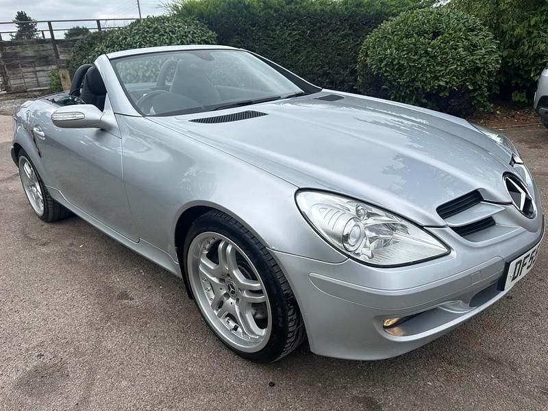 Used Mercedes SLK350 2005 Silver Cabriolet