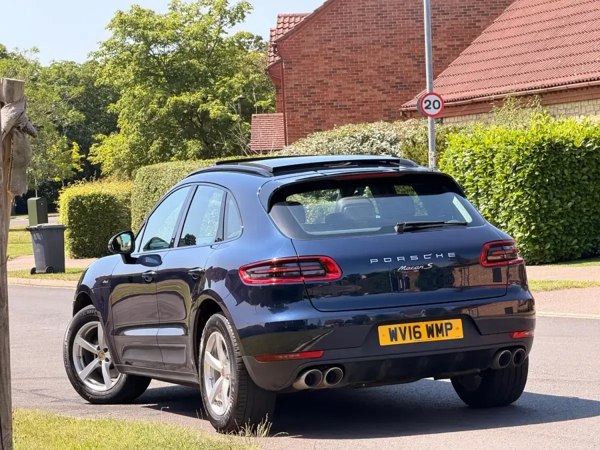 Used Porsche Macan S 2016 Blue SUV