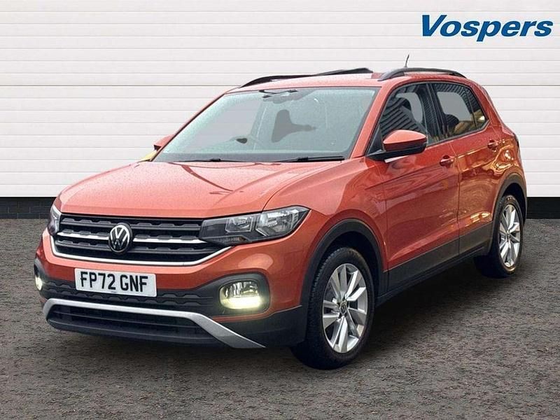 Used VW T-Cross SE 108 HP (79 kW) 2022 Orange SUV