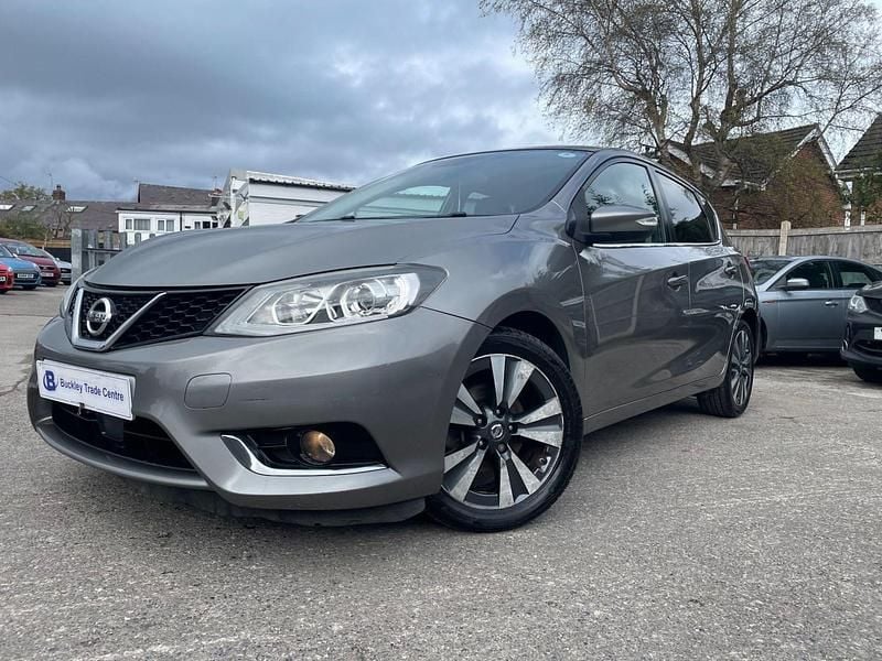 Grey Used 2015 Nissan Pulsar N-TEC Hatchback | £3,790 (Fair price) - Image 1/4