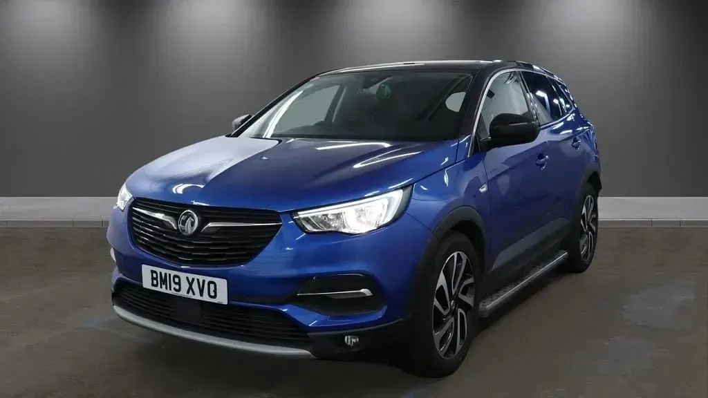 Used Vauxhall Grandland X Elite 130 HP (95 kW) 2019 Blue SUV