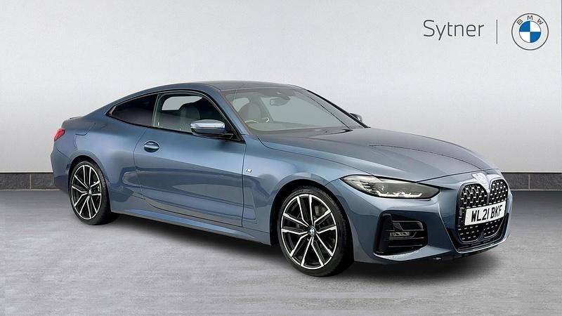Blue Used 2021 BMW 430 M Sport Coupe | £29,500 (Fair price) - Image 1/4