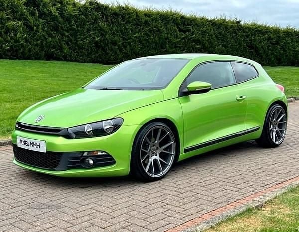 Used VW Scirocco GT 140 HP (102 kW) 2012 Green Coupe