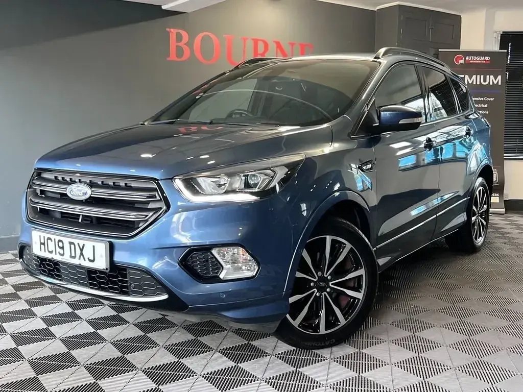 Second-hand Ford Kuga ST-Line 150 CP (110 kW) 2019 Albastru SUV