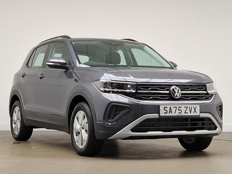 Grey New 2025 VW T-Cross Life SUV | £21,998 (Good price) - Image 1/4