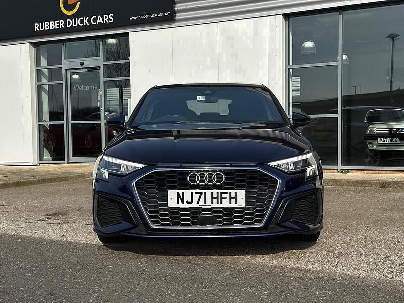 Used Audi A3 e-tron S-Line 2021 Blue Hatchback