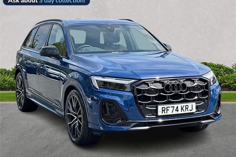 Blue Used 2025 Audi Q7 Black Edition SUV | £61,871 (A bit pricey) - Image 1/4
