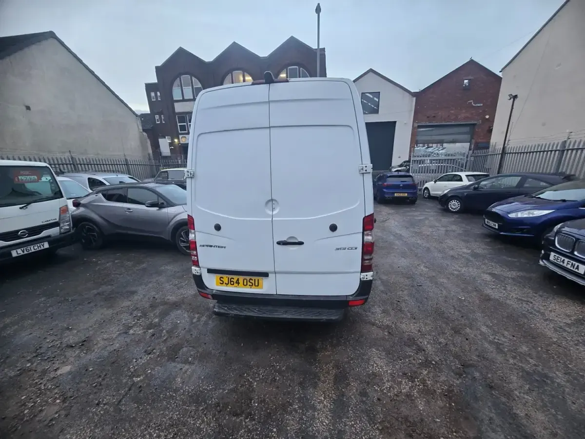 Begagnad Mercedes Sprinter 2014 Vit Van