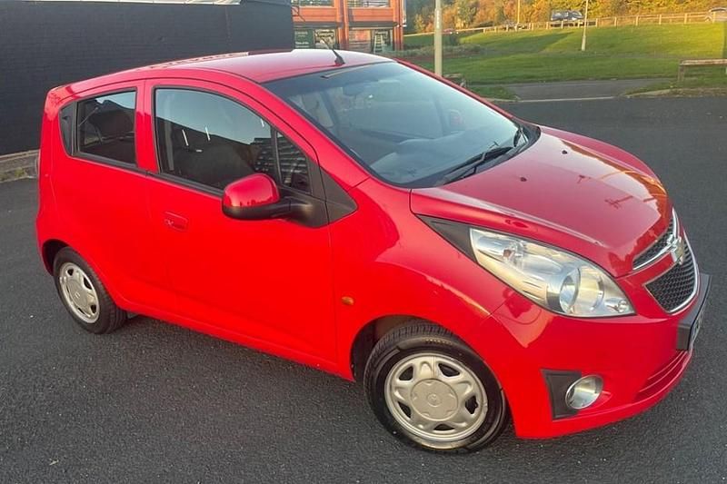 Red Used 2010 Chevrolet Spark LS Hatchback | £1,890 (Fair price) - Image 1/1