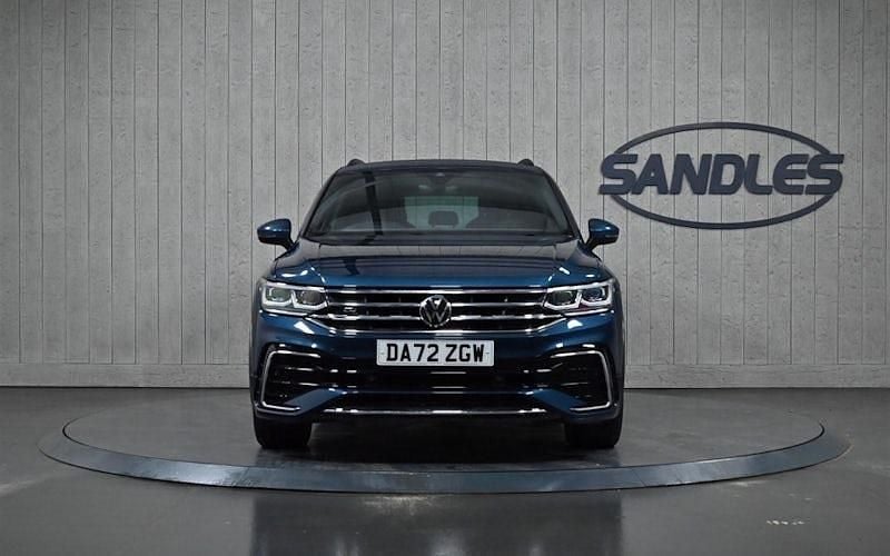 Used VW Tiguan R-line Edition 150 HP (110 kW) 2022 Blue SUV