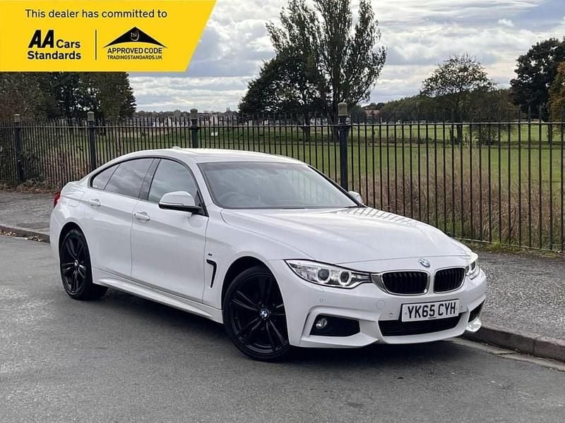 White Used 2015 BMW 420 M Sport Coupe | £11,295 (Fair price) - Image 1/4