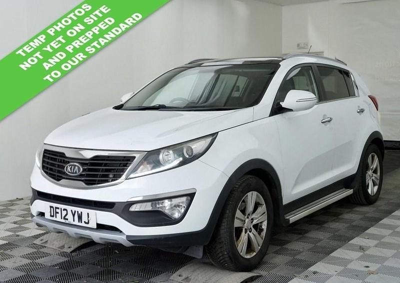 Used Kia Sportage 115 HP (84 kW) 2012 White SUV