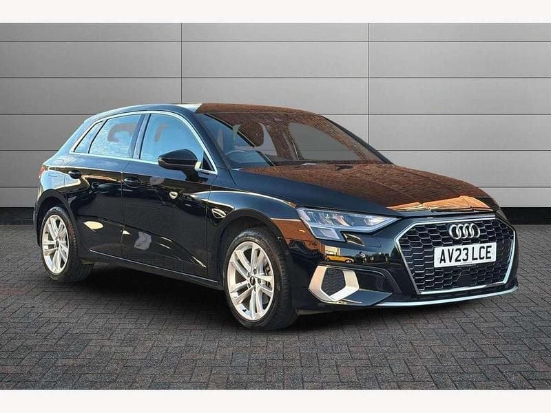 Black Used 2023 Audi A3 Sport Hatchback | £22,895 (Fair price) - Image 1/4