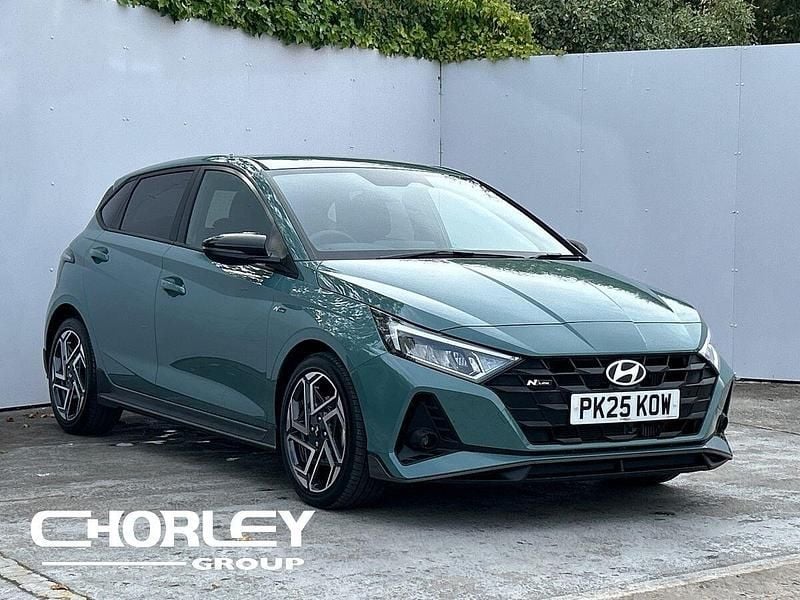 Green Used 2025 Hyundai i20 N Line Hatchback | £20,615 (A bit pricey) - Image 1/4