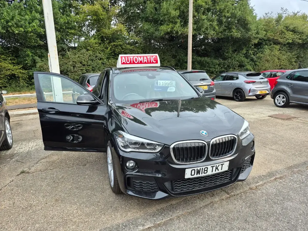 Used BMW X1 M Sport 147 HP (108 kW) 2018 Black SUV