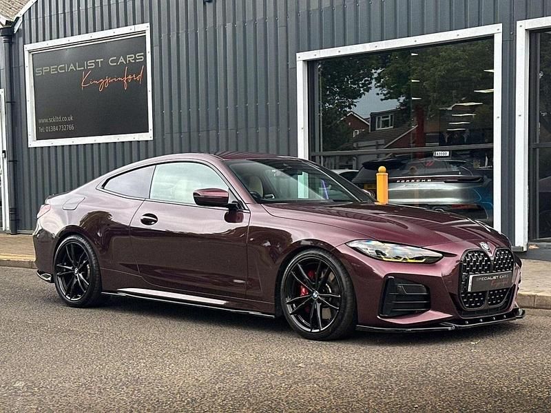 Red Used 2023 BMW M440 M Sport Sedan | £42,350 (Good price) - Image 1/4