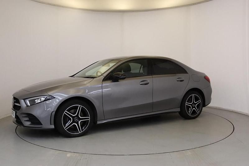 Used Mercedes A250 AMG line 215 HP (158 kW) 2021 Grey Sedan