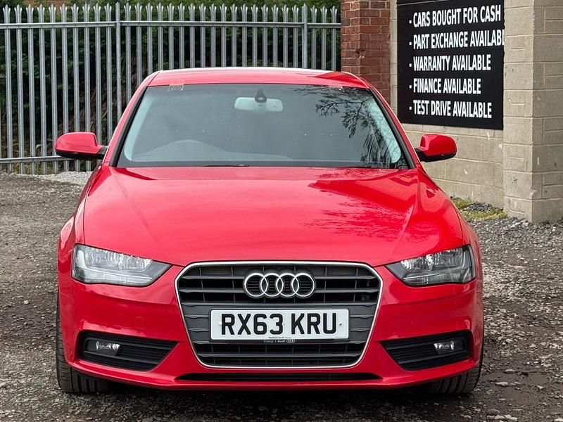 Used Audi A4 170 HP (125 kW) 2013 Red Sedan