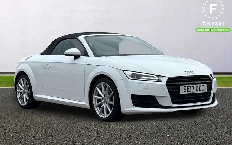 White Used 2017 Audi TT Roadster Sport Cabriolet | £14,099 (Good price) - Image 1/4