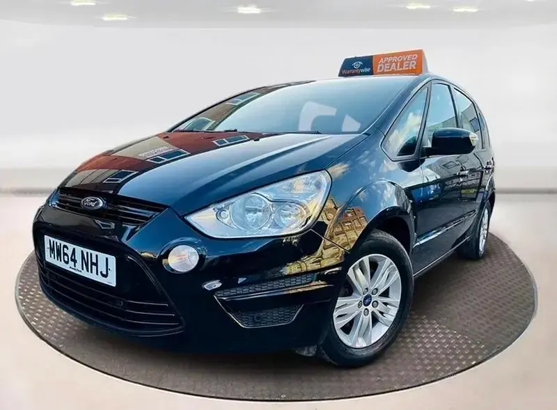 Used Ford S-MAX Zetec 140 HP (102 kW) 2015 Black MPV