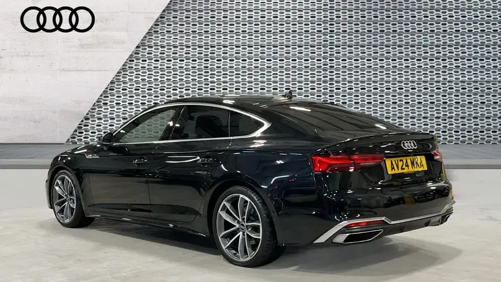 Used Audi A5 Sportback S-Line 204 HP (150 kW) 2024 Black Hatchback